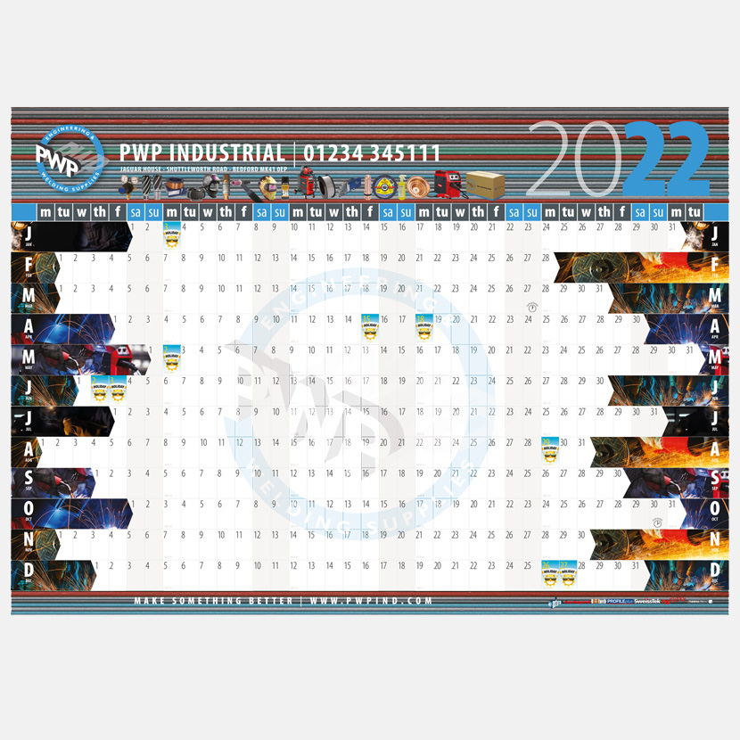 PWP Industrial Wall Planner
