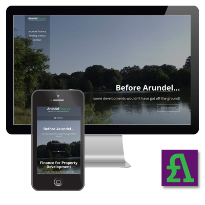 Arundel Finance One-page Responsive Website