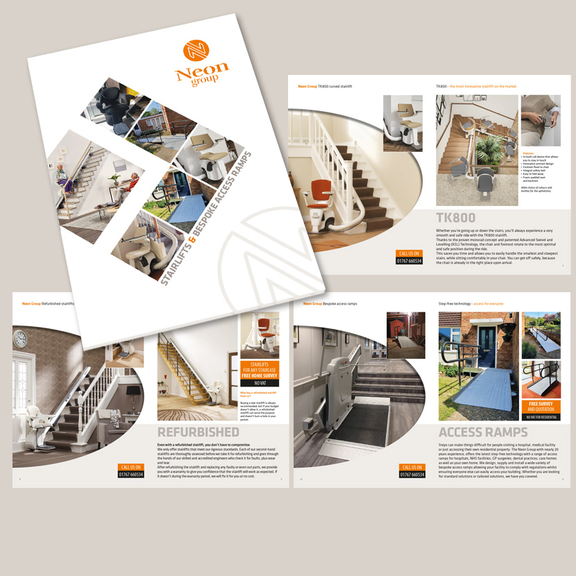 Neon Group Stairlifts and Bespoke Access Ramps Brochure