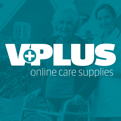 V Plus Online Care Supplies Logo